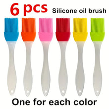 Load image into Gallery viewer, Flour pastry brush can be disassembled silicone cake brush Baking utensil brush Kitchen brush Silicone oil brush barbecue brush