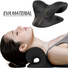 Load image into Gallery viewer, Neck &amp; Shoulder Stretcher Relaxer - Chiropractic Cervical Traction Pillow