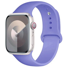Load image into Gallery viewer, Silicone Band For Apple Watch strap 44mm 45mm 40mm 41mm 42-46mm sport bracelet iwatch series 8 7 6 5 4 9 10 11 SE-Ultra 2/3 49mm