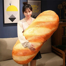 Load image into Gallery viewer, French Bread Pillow Plush Stuffed Printing Images Food Plushie Peluche Party Prop Decor Sleeping Companion Kits Gift Room Decor