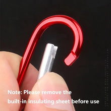 Load image into Gallery viewer, Portable Mini Torch Keychain Pendant with battery Small Light led flashlight Car Key Chain Pendant Key Ring mini flashlights