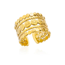 Load image into Gallery viewer, 316L Stainless Steel Rings for Women Gold Color Never Fade Luxury Classic rings wedding couple rings Jewelry Free Shipping