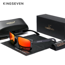 Load image into Gallery viewer, KINGSEVEN Polarized Men&#39;s Sunglasses - UV400, Anti-reflection, Rectangle Sports Glasses