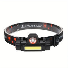 Load image into Gallery viewer, Rechargeable COB LED USB Headlamp Magnetic Waterproof Outdoor Fishing Torch