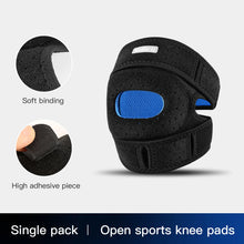 Load image into Gallery viewer, 1PC Pressurized Knee Wrap Sleeve Support Bandage Pad Elastic Braces Knee Hole Kneepad Safety Basketball Tennis Cycling