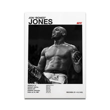 Load image into Gallery viewer, Boxing Fighting Star Canvas Wall Art Print Poster MMA Decorative Painting Home Decor Boxing Lover Gift Unframed