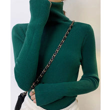 Load image into Gallery viewer, Heliar Women Fall Turtleneck Sweater Knitted Soft Pullovers Cashmere Jumpers Basic Soft Sweaters For Women 2024 Autumn Winter