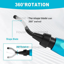 Load image into Gallery viewer, Deburring Tool Set with 11pcs High Speed Steel Swivel Blades Burr Removal Tool for Metal Resin PVC Pipes Copper Plastic Aluminum