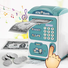 Load image into Gallery viewer, Electronic Bank Safe Box - Digital Coins Cash Saving Mini ATM Machine Toy - Kids Gift