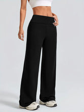 Load image into Gallery viewer, Straight Leg Yoga Trousers Spring Autumn Casual Slimming Wide Leg Sports Long Pants For Tennis Fitness Enthusiasts Activewear