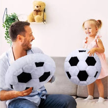 Load image into Gallery viewer, Creative Football Plush Pillow, Fan Cushion, Boyfriend Football Cushion, Home Decoration, Sports Fan,Cute Soccer Shaped