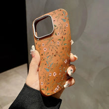 Load image into Gallery viewer, Small Flower Lichee Pattern Phone Case For iPhone 17 16 Pro Max 15 14 13 12 11 XS X XR 7 8 Plus SE2 16E Shockproof Bumper Cover