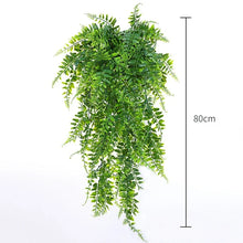 Load image into Gallery viewer, 90cm Artificial Plant Vine Home Decoration Hanging Plastic Leaf Grass Garland Outdoor Wedding Party Decorations Fake Rattan Ivy