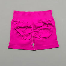 Load image into Gallery viewer, Histello Sports Shorts 4.5" Women Yoga Exercise Shorts Scrunch Bum Hip Tight Workout Fitness Activewear Gym Running Short Pants