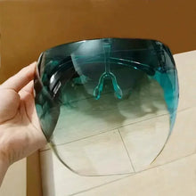Load image into Gallery viewer, Full Face Sunglasses Mask Women Men Protective Faceshield Glasses Goggles Covered Spherical Lens Anti-Spray Cycling Sunglasses