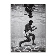 Load image into Gallery viewer, Boxer Wall Art Poster Mike Tyson Muhammad Ali Motivational Quote Home Decor Pictures Prints Canvas Painting Living Room Decor