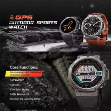 Load image into Gallery viewer, T-Rex 3 Ultra GPS Smart Watch 5 ATM Waterproof Built-in Dual-band GNSS Compass Military Sport Smartwatch Men 2025 New For Xiaomi