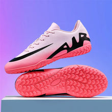 Load image into Gallery viewer, New Men Soccer Shoes Ultralight Football Boots Cleats Hot Sale Long Spikes Breathable Indoor Sneakers Training Drop Shipping
