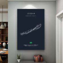 Load image into Gallery viewer, F1 International Track Circuit Canvas Painting – Wall Art