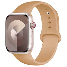 Load image into Gallery viewer, Silicone Band For Apple Watch strap 44mm 45mm 40mm 41mm 42-38mm 45 mm sport bracelet iwatch series 8 7 6 5 4 3 SE 9 Ultra 2 49mm
