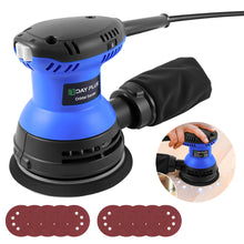 Load image into Gallery viewer, Electric sander, 6-speed track-type sander, suitable for sanding and polishing wood, furniture, metal and car surfaces