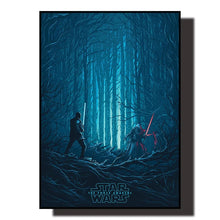 Load image into Gallery viewer, Star Wars Canvas Decorative Painting  Movie Art Mural Retro Poster Modern Home Wall Decoration Gift and Printing Aesthetic