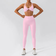 Load image into Gallery viewer, 2PCS Yoga Suit Sports Set Women Quick-Drying Gym Set Women Tracksuit Running Workout Long Sleeve Sports Shirt Yoga Clothing