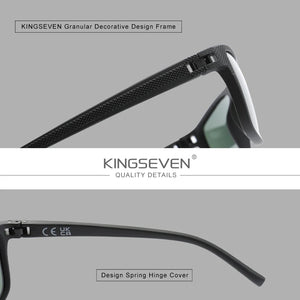 FORKINGSEVEN Polarized HD Lens Men's Sunglasses UV400 Driving Protection Eyewear