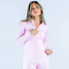 Load image into Gallery viewer, DF Dynamic Zippy Jacket Seamless Stretch Sports Tops Activewear Yoga Gym Workout Training Jogging Running Women Coat Sportswear