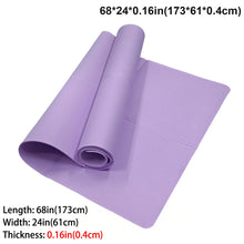 Load image into Gallery viewer, 4MM Thick EVA Yoga Mats Anti-slip Sport Fitness Mat Blanket for Exercise Yoga Pilate Gymnastics Mat Fitness Equipment Floor Work