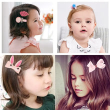 Load image into Gallery viewer, 18-Piece Baby Hair Accessories Gift Set - Headbands, Barrettes &amp; Hair Clips for Girls