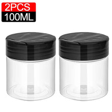 Load image into Gallery viewer, 10/1PCS Clear Spices Bottle Salt Pepper Shakers Plastic Barbecue Seasoning Jars Condiment Box Home Kitchen Powder Storage Can