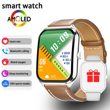 Load image into Gallery viewer, New Ultra Thin Smart Watch men 1.96" AMOLED 360*360 HD Pixel Display Always Show Time Call Reminder Smartwatch Ladies For huawei