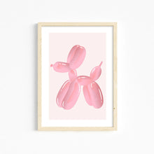 Load image into Gallery viewer, Trendy Pink Wall Art Bows Cherry Balloon Puppy Butterfly Canvas Painting Posters and Prints College Apartment Girl&#39;s Room Decor