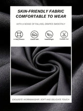 Load image into Gallery viewer, Women's spring and summer high waisted tight fitting flared pants, slim leg long black pants, thin wide leg pants for slim women