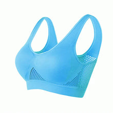 Load image into Gallery viewer, Breathable Sports Bra Top Fitness Women Brassiere Removable Padded Sport Bra Running Gym Seamless Push Up Bras