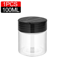 Load image into Gallery viewer, 10/1PCS Clear Spices Bottle Salt Pepper Shakers Plastic Barbecue Seasoning Jars Condiment Box Home Kitchen Powder Storage Can