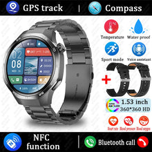 Load image into Gallery viewer, 2025 New Watch 5 MAX Smart Watch HD AMOLED Screen NFC GPS Tracker Bluetooth Call Waterproof Sports Health Smartwatch Men Women