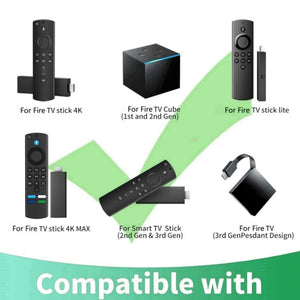 Replacement Bluetooth Voice Remote Control for Fire TV Stick 4K Max Lite Cube w/Alexa