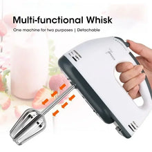 Load image into Gallery viewer, Handheld Electric Egg Beater, Household Automatic Mixer, Handheld Food Cake Bread Baking Dough Mixer, 7-speed Cream Blender