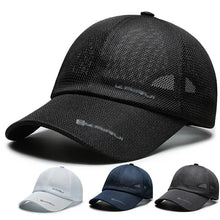 Load image into Gallery viewer, Summer Sunscreen Mesh Hat: Outdoor Fishing Breathable Cap Unisex Lightweight