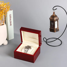 Load image into Gallery viewer, Wooden Watch Box 1/2/3/5/6/10/12 Slot Watch Gift Box Watch Storage Travel Case Organizer Men Jewellery Box Piano-bake-paint