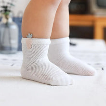 Load image into Gallery viewer, 3-Pair Baby Socks: Breathable Mesh, Cute, Unisex