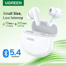 Load image into Gallery viewer, UGREEN HiTune P3 TWS Bluetooth Earphones, 28H Battery, Double Mic, Noise Reduction