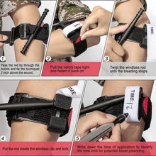 Load image into Gallery viewer, Military Tactical Combat Tourniquet Emergency Survival Strap Trauma Belt