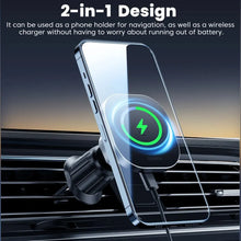 Load image into Gallery viewer, Toocki Magnetic Car Wireless Charger Car Phone Holder Air Outlet 15W Fast Charging Charger in Car For iPhone 15 14 13 12 Pro Max