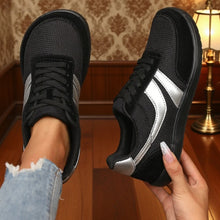 Load image into Gallery viewer, Women's Sneakers Barefoot Casual Wide Last Fashionable Canvas Flat Board Shoe 2025 New Wide Toe Breathable Mesh Running Shoes