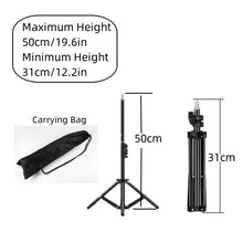 Load image into Gallery viewer, RP01-B Heavy Duty Metal Alloy Light Stand 160cm Tripod for Photo Studio Softbox Video Flash Reflector Lighting Background Stand