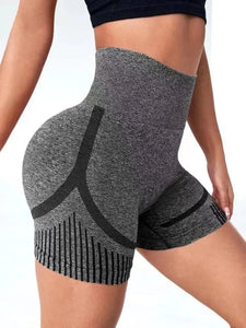 Women's High Waist Yoga Shorts Butt Lift Sports Gym Running Workout Fitness Pants