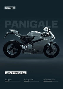 Motorcycle Bike Art Poster Canvas Painting – S1000RR / Ducati Streetfighter V4 / YZR M1